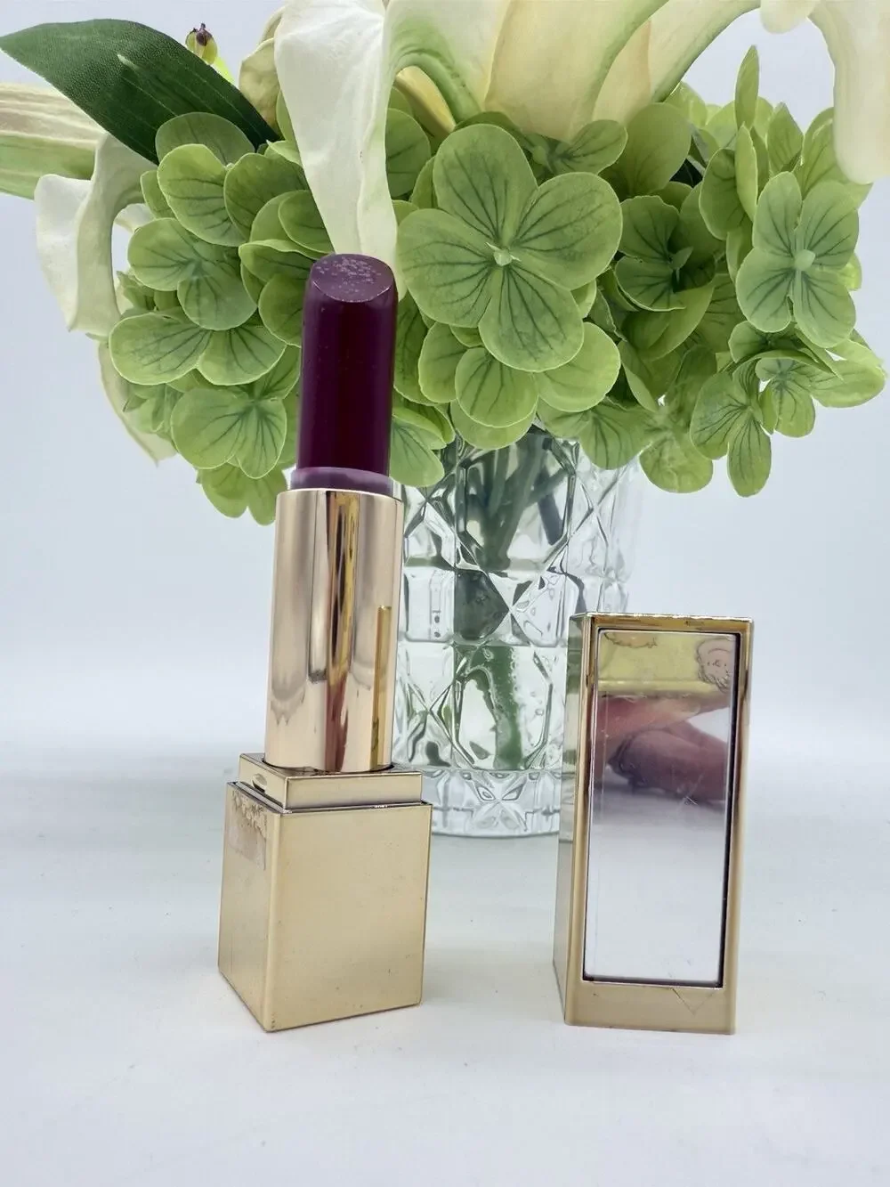 Estee Lauder Pure Color Envy 250 Red Ego Sculpting Lipstick Mirror Case Full Siz